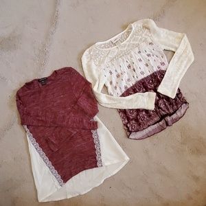 Daytrip girls size large shirt and Blush and Bloom